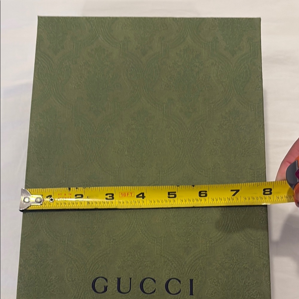 Gucci Green Patterned Box - Picture 5 of 7
